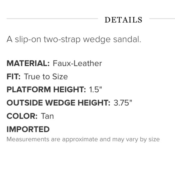 NWT Shoe Dazzle Faux Leather Slip On Cork Wedge Size 10 - Picture 14 of 14